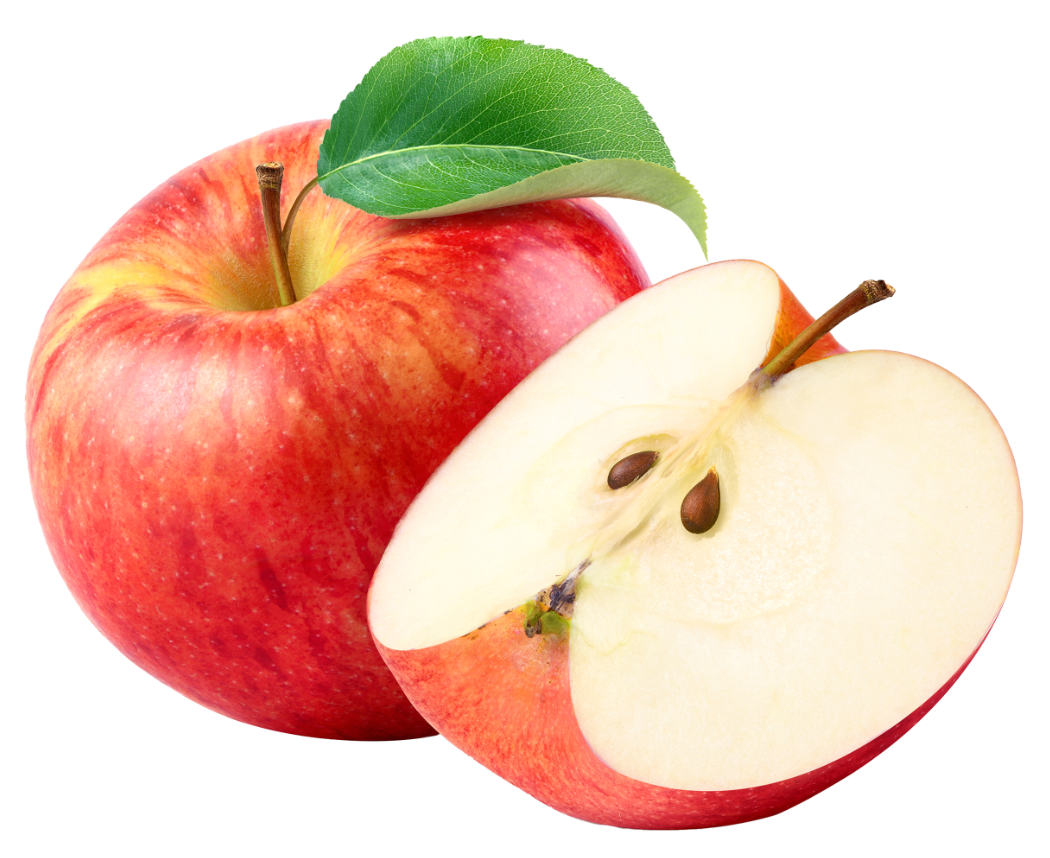 Fresh red apple